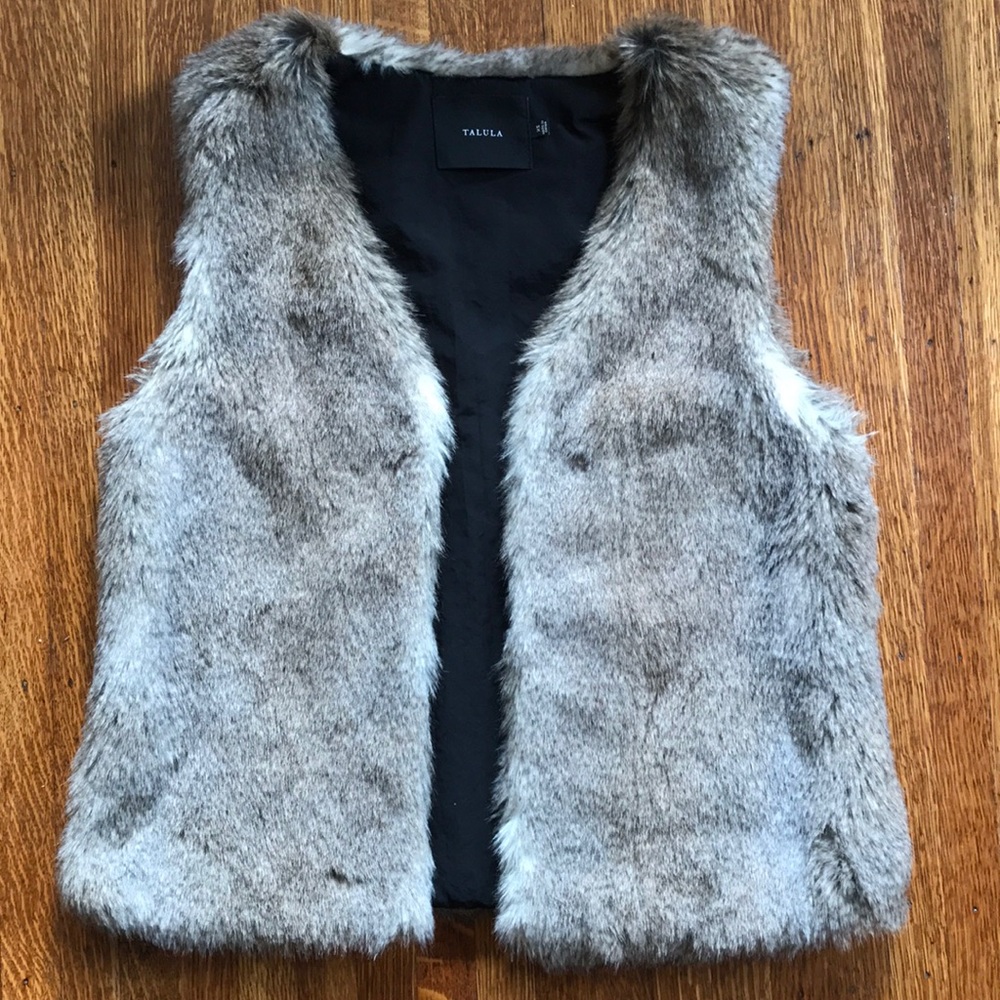 Aritzia Faux Fur Vest